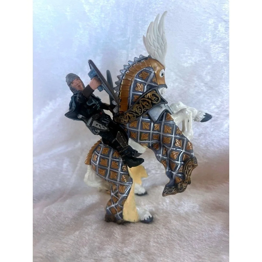 Lot‎ of Papo Schleich Medieval Knights Horses Archer Action Figures Fantasy Toys